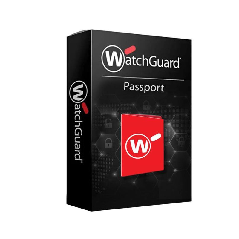 WatchGuard Passport (EPDR + AuthPoint + DNSWatchGO) - 3 Year - 101 to 250 Users - License Per User