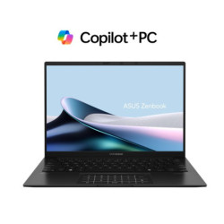 ASUS ZenBook 14'AMD AI R7 3K (2880 x 1800) OLED 16:10 LPDDR5X 32GB USB-C Display PD 1TB PCIE G4 Jade Black Win11 Home 1.2kg Note