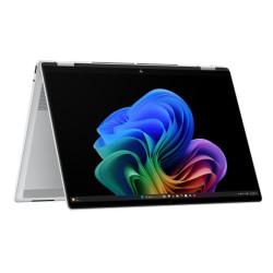 HP OmniBook X FlipNGAI 16 Windows 11 Home 16in Touch screen Intel Core Ultra 7 32GB RAM 1TB SSD 3K Glacier silver 1 YR WTY