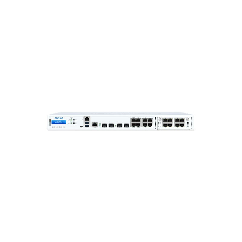 Sophos XGS 3100 Security Firewall Appliance, Rack 1U, FW 47G, TP