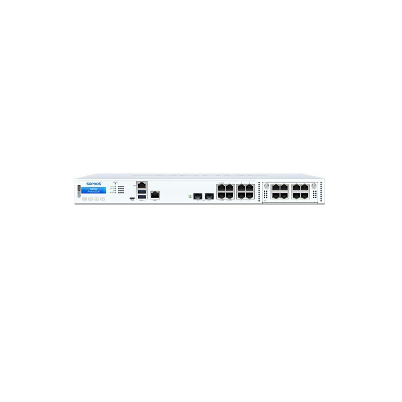 Sophos XGS 2100 Security Firewall Appliance, Rack 1U, FW 30G, TP